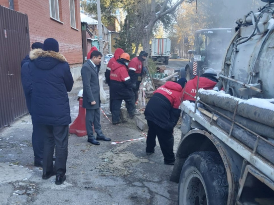 Почти сотня домов остались без отопления из-за аварии в центре Ростова-на-Дону