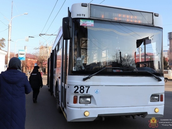 Пассажиров троллейбусов без масок в Чите в случае простоя ждет суд