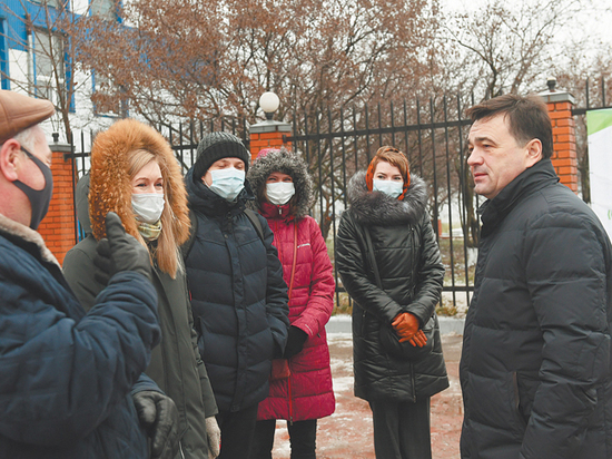 Губернатор Андрей Воробьев проверил ход реконструкции Щелковских очистных сооружений