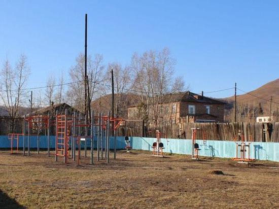 В Хакасии появились спортивные площадки в селах Копьёво и Сарала