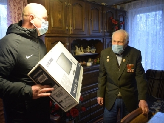 В Иванове ветеранам войны дарят бытовую технику