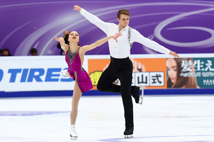 Бойкова и Козловский стали победителями Гран-при России в соревнованиях пар