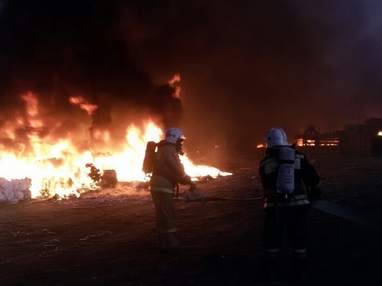 Ночью в Ивановской области в очередной раз сгорела "заброшка"