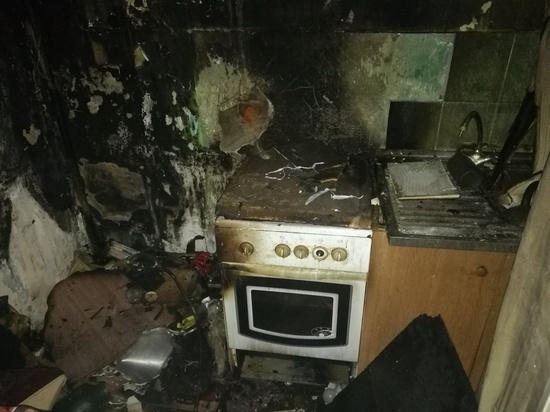 В Ивановской области квартира сгорела из-за чайника