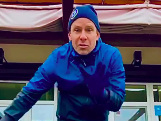 Новосибирец Митя Фомин продемонстрировал, как он занимается спортом зимой