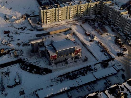 Строительство нового бассейна заканчивается в Магадане