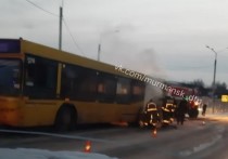 В минувшие выходные, 21 ноября 2020 года, недалеко от города Кола произошло возгорание междугороднего автобуса