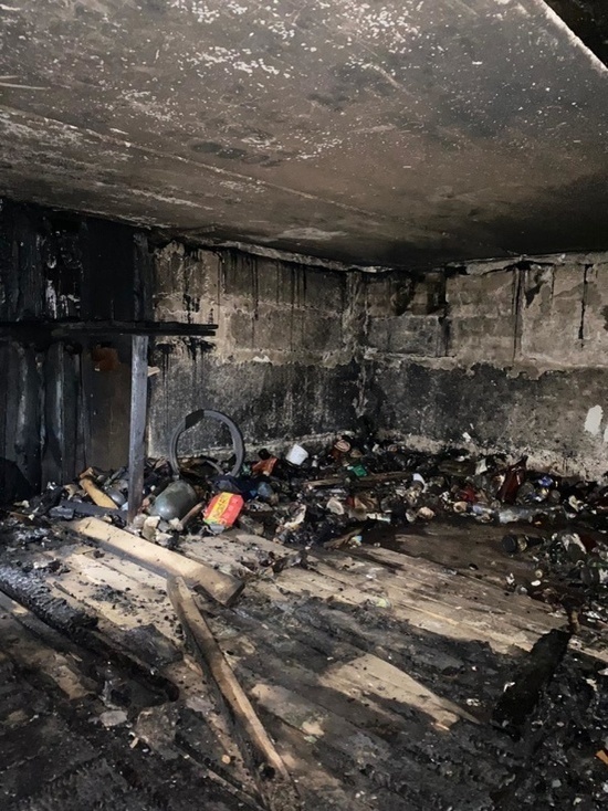 В жилом доме в Йошкар-Оле сгорел подвал