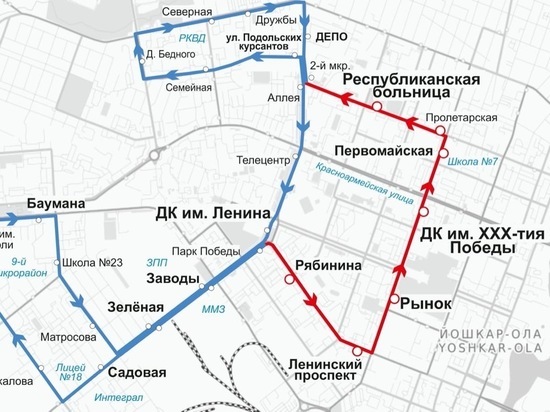 В Йошкар-Оле увеличится число троллейбусов на 9-м маршруте