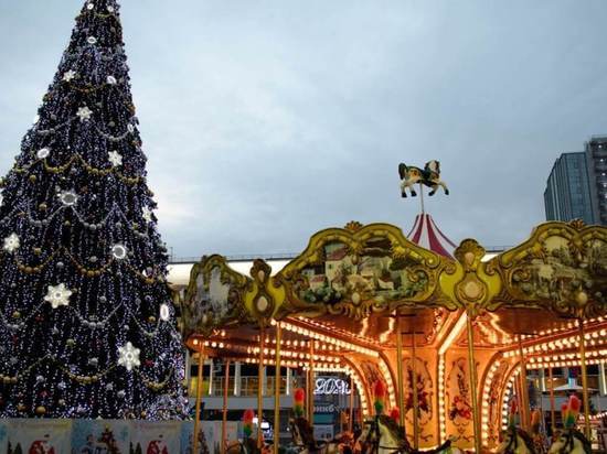Рождественская ярмарка на Главной городской площади Краснодара заработает 23 декабря