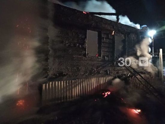 Один погиб и четверо пострадали в ночном пожаре в Татарстане