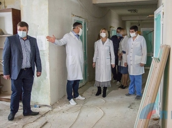 Ремонт отделения урологии луганской больницы почти завершен