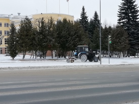 В Йошкар-Оле начата уборка снега