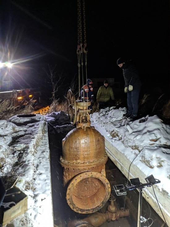 В Ивановской области  борются авариями на магистральных водоводах