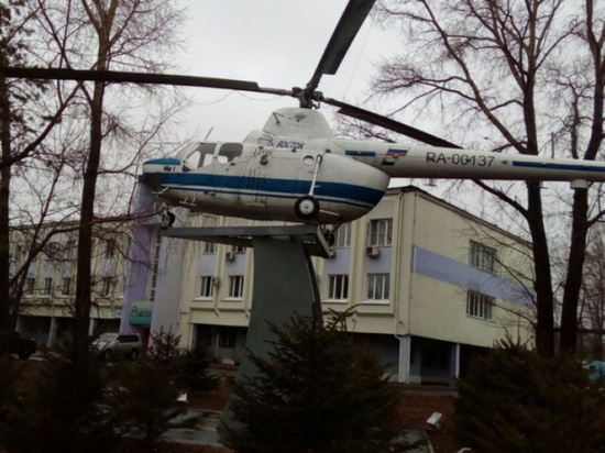 Вертолёт-памятник в Хабаровске вернётся на прежнее место
