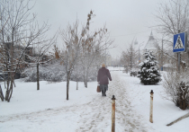Как всегда неожиданно наступила зима в Астраханской области