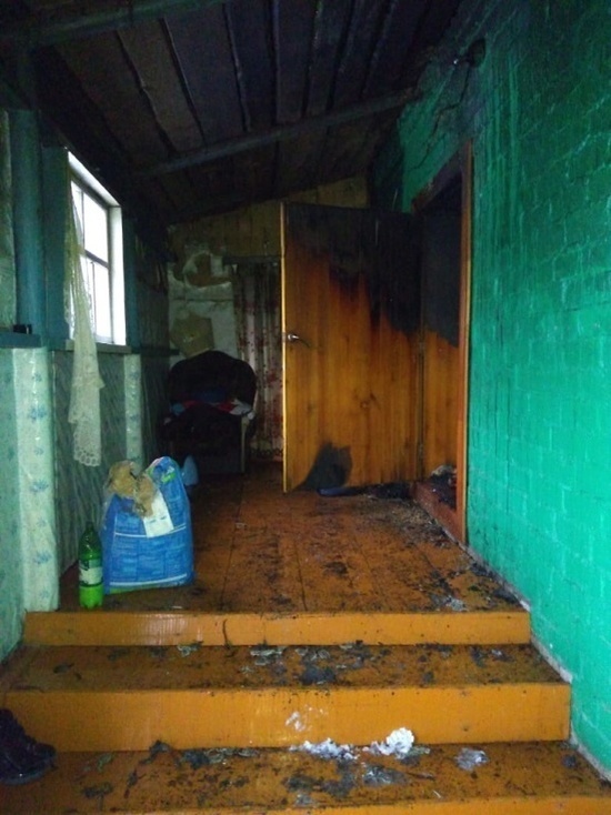 В Волжском районе Марий Эл загорелся частный дом