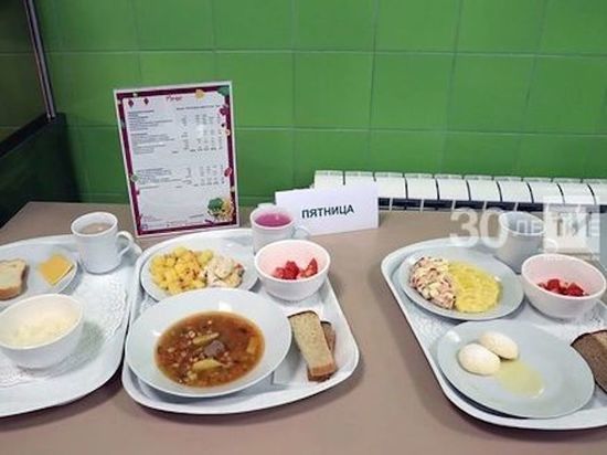 Родители казанских школьников недовольны скудным питанием в школе