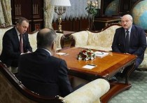 Глава МИД России Сергей Лавров встретился в Минске с президентом Белоруссии Александром Лукашенко