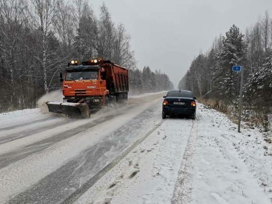Более 1380 единиц техники убирают снег на  дорогах региона