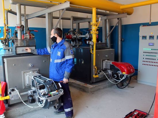 Крытый каток на улице Шевченко в Рязани газифицировали