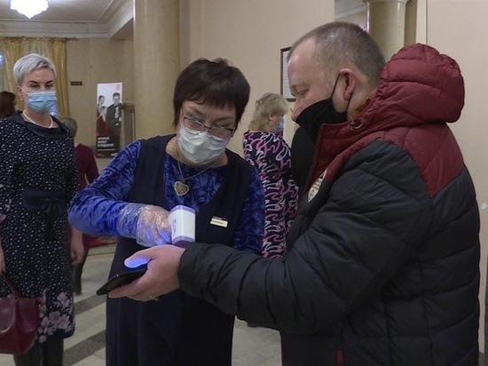 В рязанском театре драмы провели рейд по соблюдению масочного режима