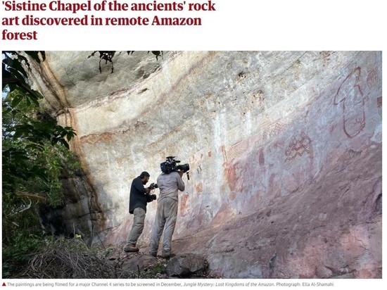 Археологи назвали 12-километровый скальный массив «Сикстинской капеллой древних»