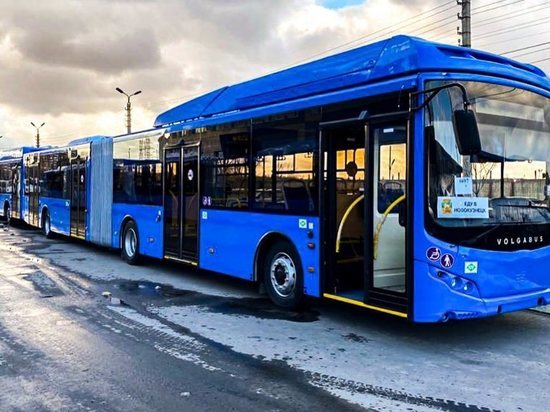 В “ПитерАвто” показали, как происходит санобработка новокузнецких автобусов