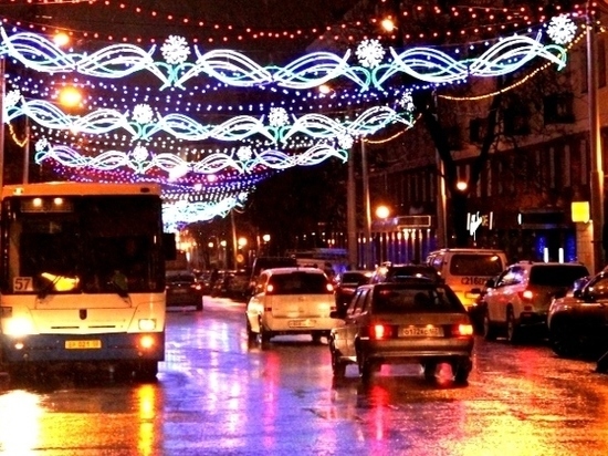 Уфу украсят 18 километров новогодних гирлянд