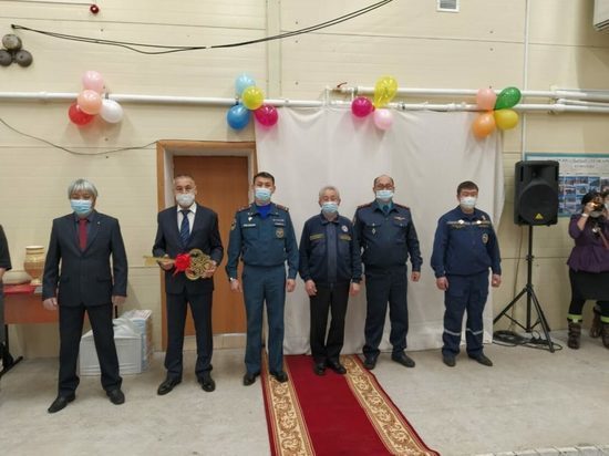 Новое пожарное депо открыли в Среднеколымском районе Якутии