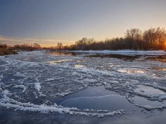 Еще ни одна из рек Хакасии полностью не покрылась льдом