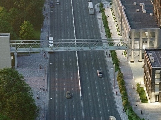 Новый пешеходный мост над улице Большевистской построят в Новосибирске