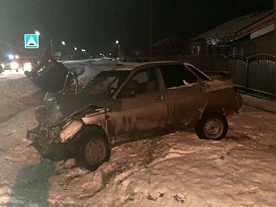 В аварии в Башкирии пострадали трое человек