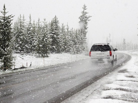 Водителей предупредили о снеге на ФАД «Байкал» в двух районах Забайкалья