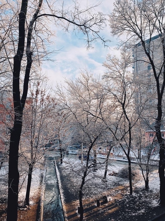 Первый день декабря порадовал жителей Тверской области зимней погодой