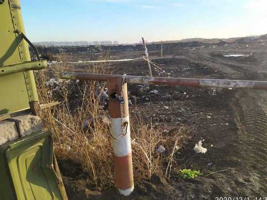 Уборка крупнейшей свалки в Воронежской области вблизи Панино заблокирована администрацией