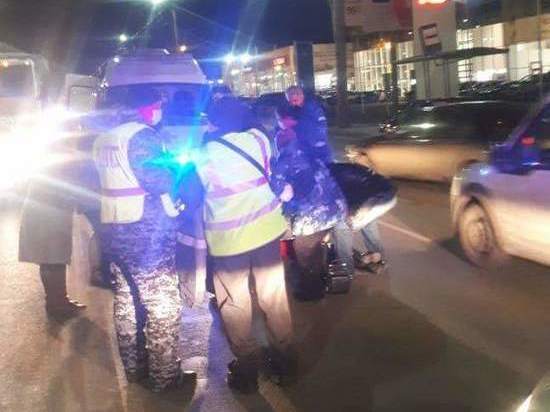 На Московском шоссе в Рязани сбили женщину-пешехода