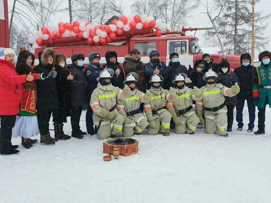 Открылась первая в Якутии муниципальная пожарная служба