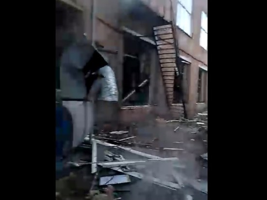 На трикотажной фабрике под Воронежем произошел взрыв, ранены женщины