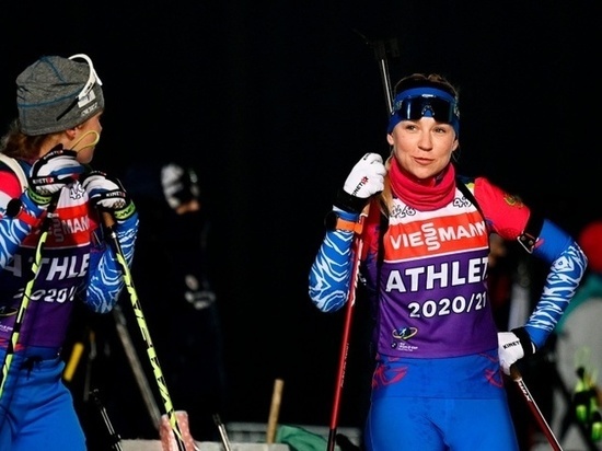 Новосибирская биатлонистка стала лучшей из россиянок в гонке на Кубке мира