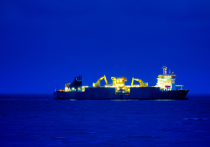 Данные глобальной системы позиционирования судов MarineTraffic показывают, что судно-трубоукладчик "Академик Черский" покинуло недостроенный участок газопровода "Северный поток - 2"