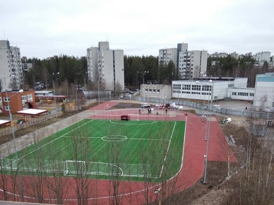 Два стадиона реконструировали в Карелии
