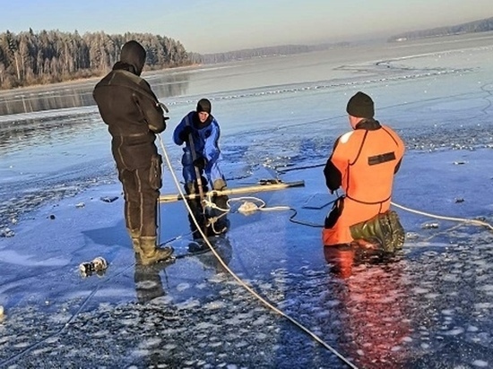 На Уводьском водохранилище утонул любитель зимней рыбалки
