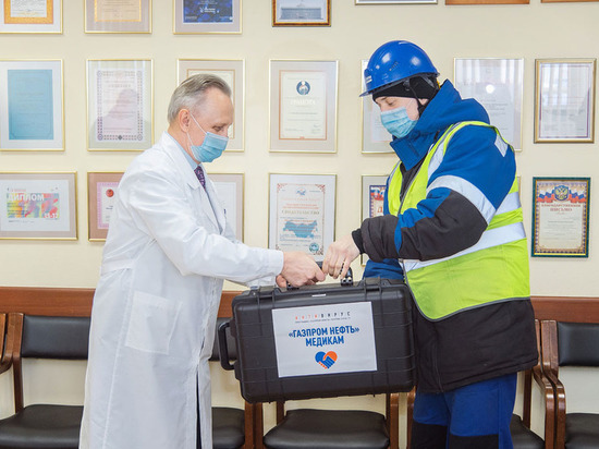 «Газпром нефть» продолжает поддержку медицинских служб Омской области