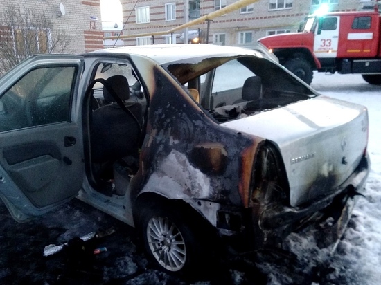 В Чувашии за сутки горели два автомобиля