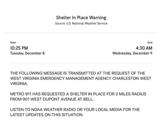 Из-за мощного взрыва на химзаводе будут эвакуировать жителей штата Вирджиния