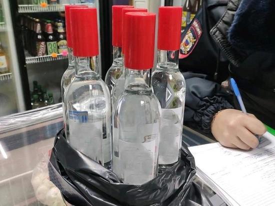 Попался на нелегальной торговле спиртным магазин в Серпухове