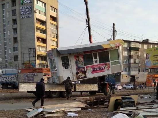 В Хабаровске на месте снесённого рынка может появиться сквер