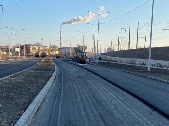 Дорога от Куликова до Софьи Перовской в Астрахани практически готова