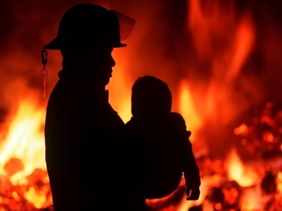 Новорожденный ребенок пострадал при пожаре в Ростовской области
